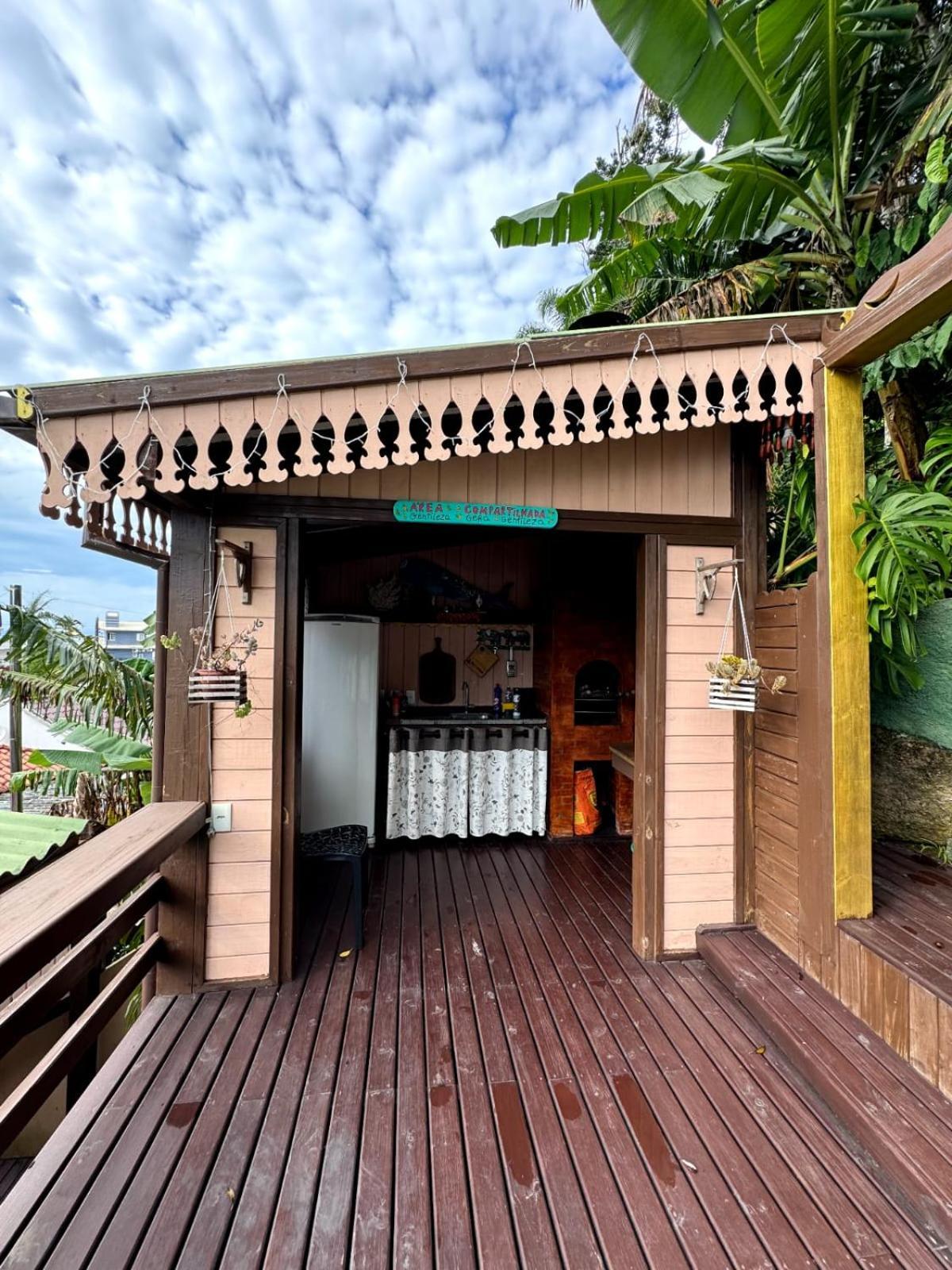 Pousada Casa Do Oscar Governador Celso Ramos Exterior foto